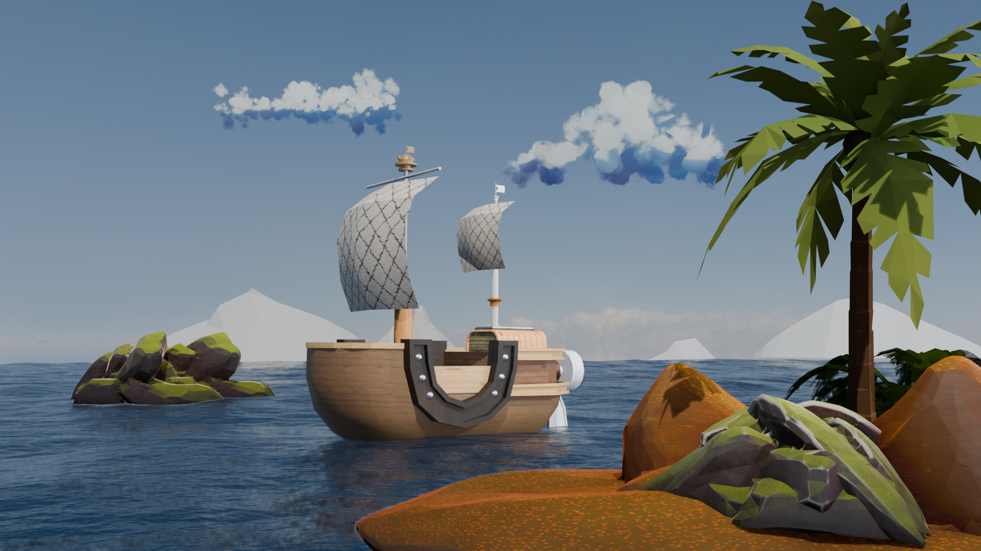 风格化三维动画主视觉